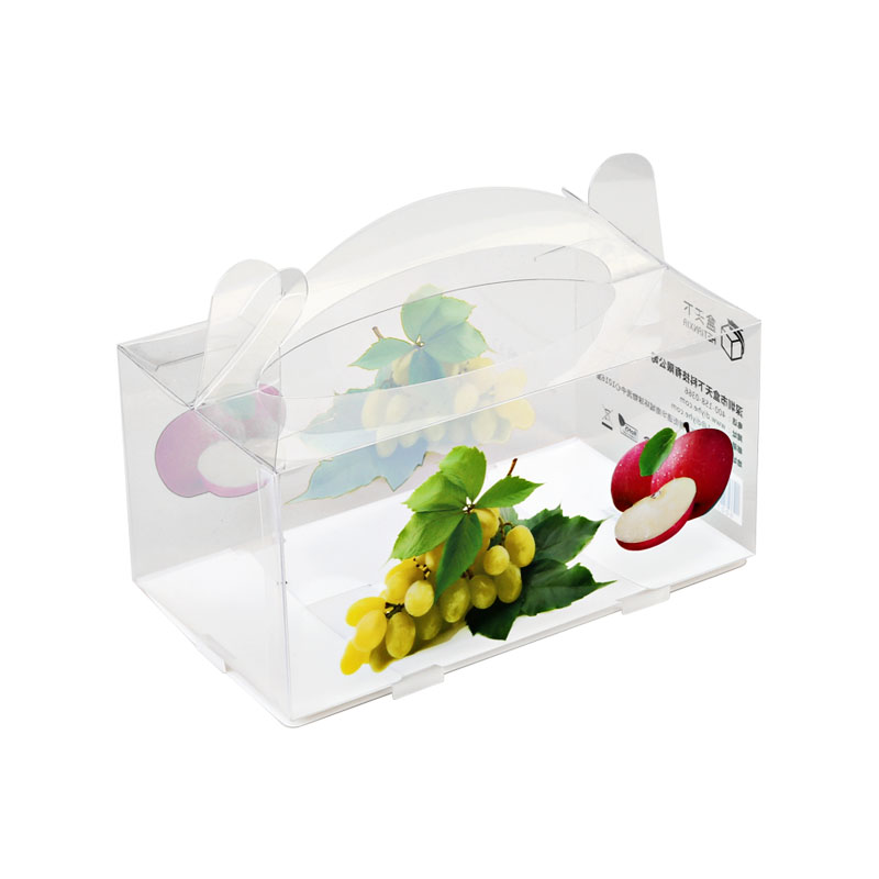 Competitive Price Plastic Fruit Box, Apple Fruit Packaging PP PVC PET Box From China Supplier